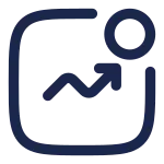 Graph New Up SVG Icon